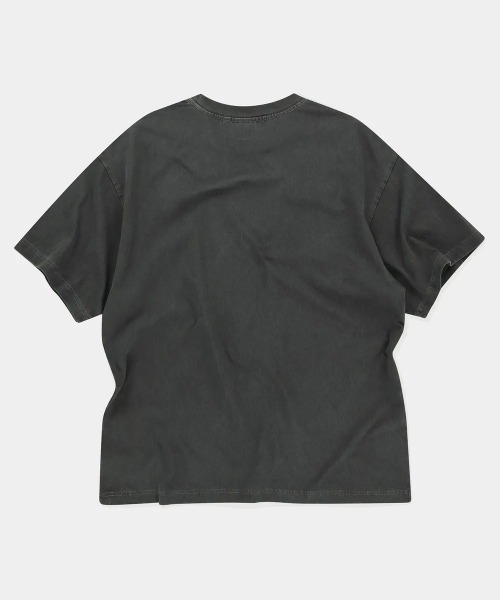 ROMANTIC CROWN(ロマンティッククラウン)の「A'GEM/9 × .kom 『ROMANTIC CROWN/ロマンティック クラウン』 SPLASH PAINTING PIGMENT T-SHIRT/スプラッシュペインティングピグメント半袖Tシャツ(Tシャツ/カットソー・メンズ・ネイビー/ブラック・M/L)」の4枚目の写真
