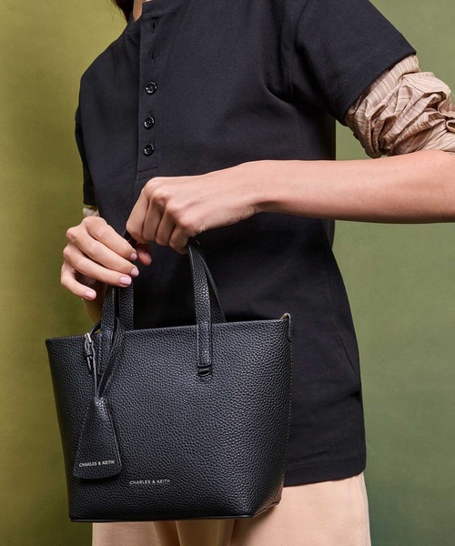 COURONNE●ティベリートート17 Black Beryl ミニベリルトートバッグ（トートバッグ）｜CHARLES