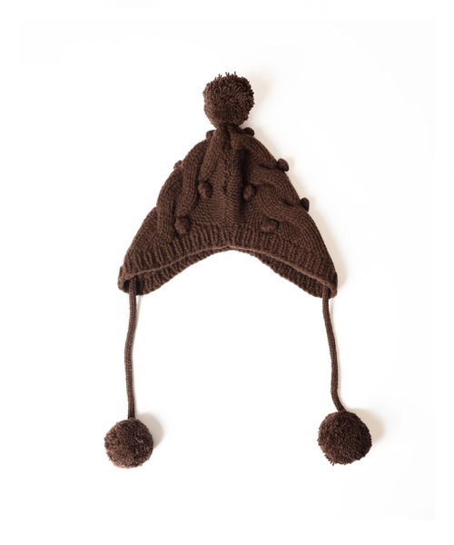 HOLIDAY（ホリデイ）の「CABLEKNIT BABY BONNET ケーブルニット