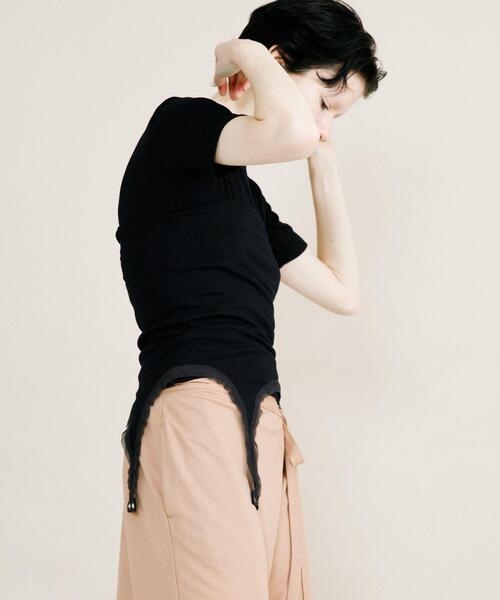 LAATO(ラート)の「layered set tee(Tシャツ/カットソー・レディース・ライトブラウン/グレー/ブラック・FREE)」の17枚目の写真