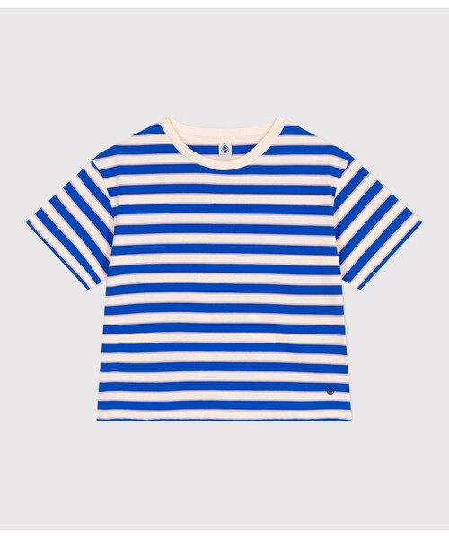PETIT BATEAU（プチバトー）の「半袖Ｔシャツ（Tシャツ/カットソー・レディース・ホワイト系その他・X-SMALL/SMALL/MEDIUM/LARGE）」の4枚目の写真