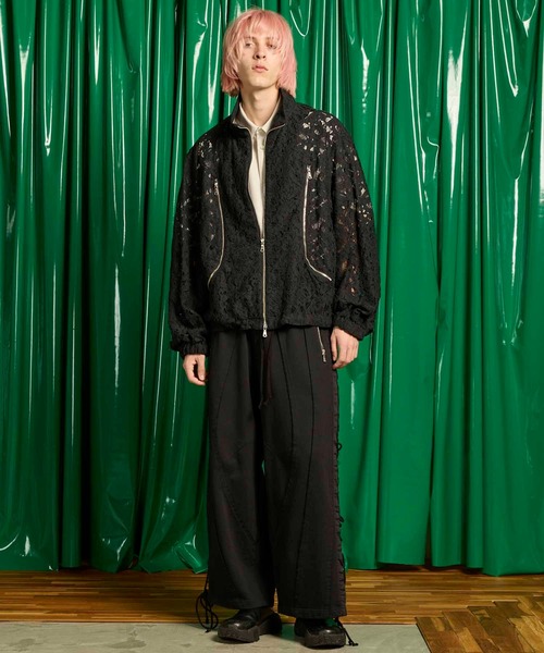 UNISEX》Prime-Over Layered Sheer Short Sleeve Shirt/プライム