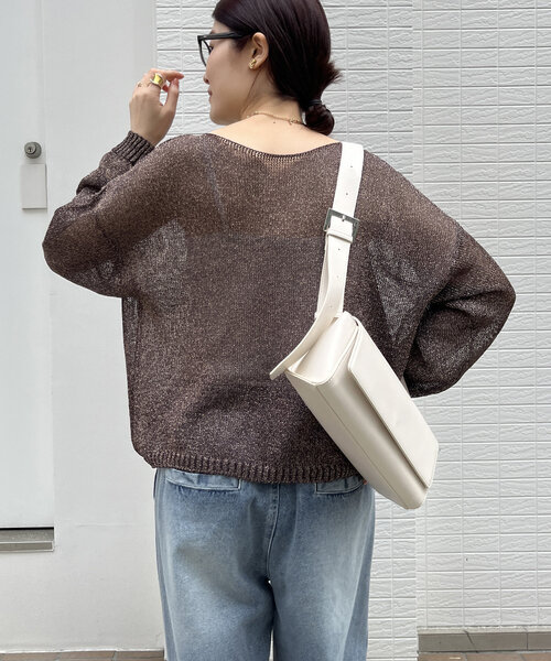 DouDou - Dou Dou ハーフジップニット　新品未使用 ハーフジップニット | DOUDOU(ドゥドゥ)レディース | PAL CLOSET