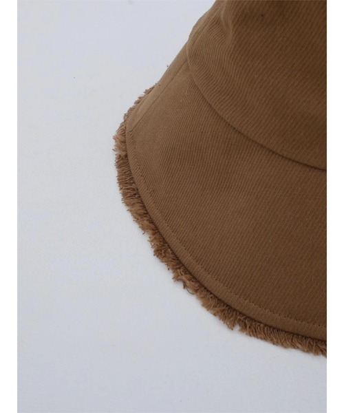 TRUNC(トランクエイティーエイト)の「Fringe Bucket Hat(ハット・レディース・ブラウン/ブラック・FREE)」の22枚目の写真