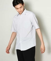 a.v.v | 【接触冷感/速乾/イージーケア】リネン混半袖シャツ（さらリネシリーズ）(シャツ/ブラウス)