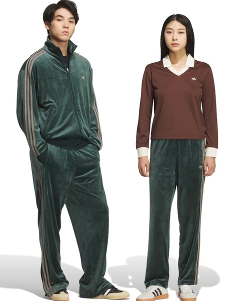 adidas FIREBIRD VELOUR TRACK PANTS / アディダス ファイヤーバード