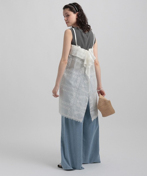 GEORGE'S（ジョージズ）の「レースマルチWAYスカート（スカート・レディース・ライトパープル/ブルー系その他/アイボリー/ブラック・SMALL/MEDIUM）」の8枚目の写真