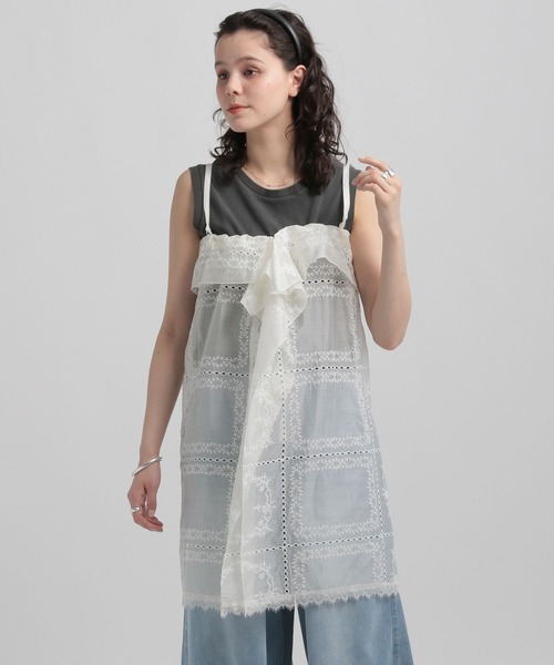 GEORGE'S（ジョージズ）の「レースマルチWAYスカート（スカート・レディース・ライトパープル/ブルー系その他/アイボリー/ブラック・SMALL/MEDIUM）」の15枚目の写真