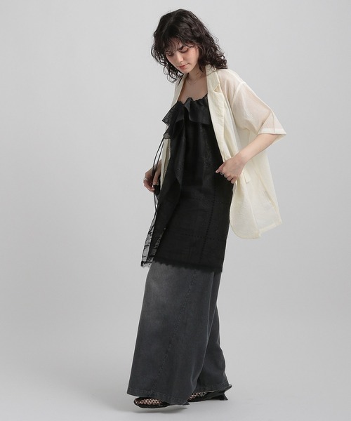 GEORGE'S（ジョージズ）の「レースマルチWAYスカート（スカート・レディース・ライトパープル/ブルー系その他/アイボリー/ブラック・SMALL/MEDIUM）」の22枚目の写真