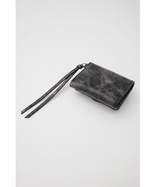 MOUSSY（マウジー）の「【WEB限定】HEART FLAP MINI ウォレット（財布・レディース・ブラック/レッド・FREE）」の4枚目の写真