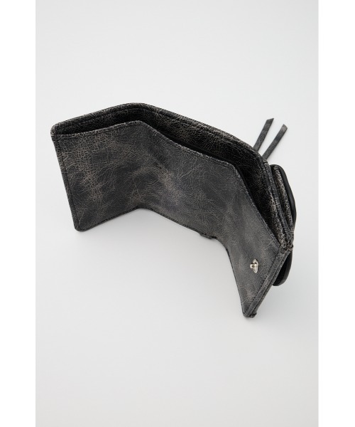 MOUSSY（マウジー）の「【WEB限定】HEART FLAP MINI ウォレット（財布・レディース・ブラック/レッド・FREE）」の8枚目の写真