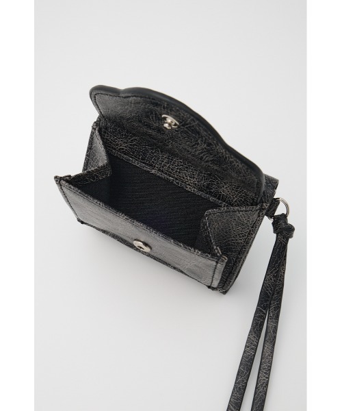 MOUSSY（マウジー）の「【WEB限定】HEART FLAP MINI ウォレット（財布・レディース・ブラック/レッド・FREE）」の10枚目の写真