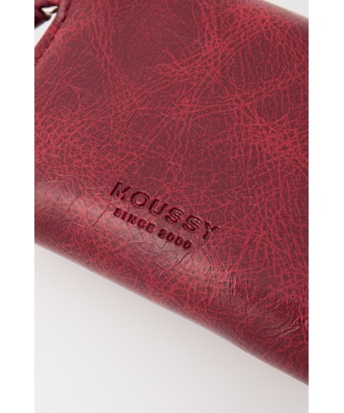 MOUSSY（マウジー）の「【WEB限定】HEART FLAP MINI ウォレット（財布・レディース・ブラック/レッド・FREE）」の15枚目の写真