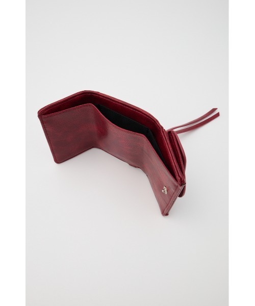 MOUSSY（マウジー）の「【WEB限定】HEART FLAP MINI ウォレット（財布・レディース・ブラック/レッド・FREE）」の16枚目の写真