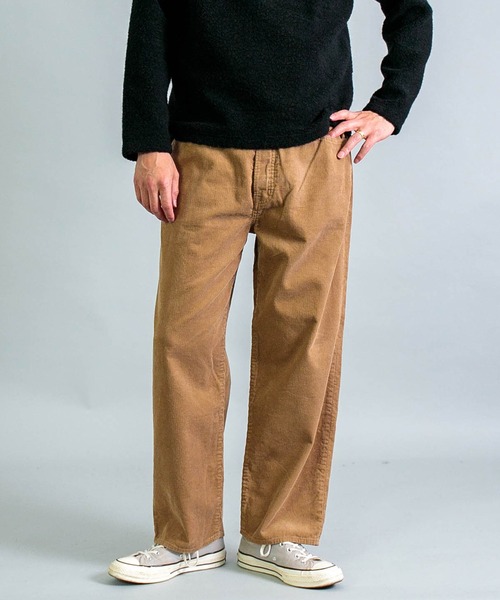 OMNIGOD（オムニゴッド）の「[ OMNIGOD mens / オムニゴッド ] １４Wコーデュロイ ５Pイージールーズジーンズ（その他パンツ・メンズ・ボルドー/ベージュ/グレー・3/2）」の3枚目の写真