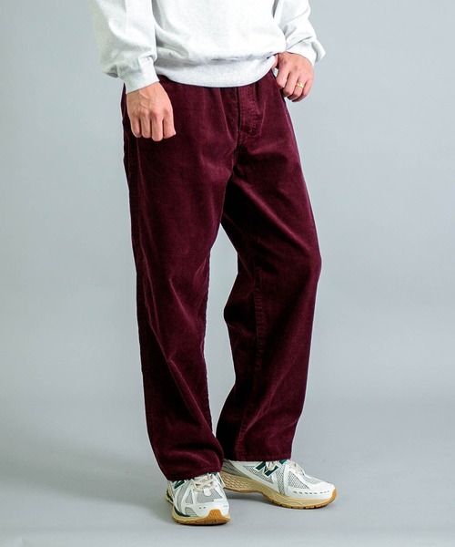 OMNIGOD（オムニゴッド）の「[ OMNIGOD mens / オムニゴッド ] １４Wコーデュロイ ５Pイージールーズジーンズ（その他パンツ・メンズ・ボルドー/ベージュ/グレー・3/2）」の4枚目の写真
