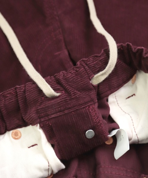 OMNIGOD（オムニゴッド）の「[ OMNIGOD mens / オムニゴッド ] １４Wコーデュロイ ５Pイージールーズジーンズ（その他パンツ・メンズ・ボルドー/ベージュ/グレー・3/2）」の8枚目の写真