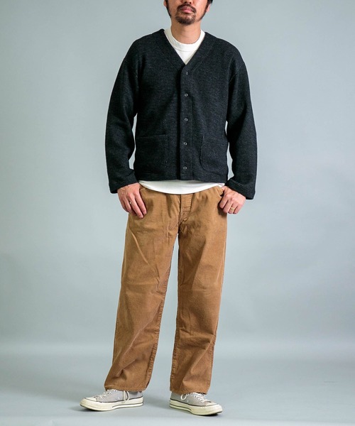 OMNIGOD（オムニゴッド）の「[ OMNIGOD mens / オムニゴッド ] １４Wコーデュロイ ５Pイージールーズジーンズ（その他パンツ・メンズ・ボルドー/ベージュ/グレー・3/2）」の13枚目の写真