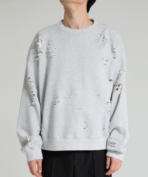 DELUXE（デラックス）の「Sabotage（スウェット・メンズ・ブラック/ブルー/グレー・X-LARGE/LARGE/MEDIUM/SMALL）」の2枚目の写真