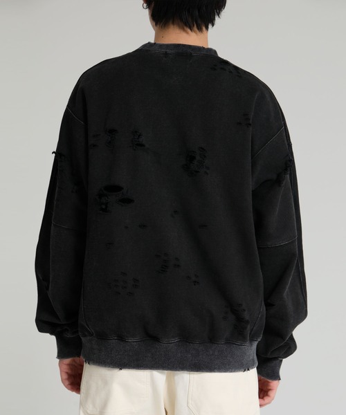 DELUXE（デラックス）の「Sabotage（スウェット・メンズ・ブラック/ブルー/グレー・X-LARGE/LARGE/MEDIUM/SMALL）」の6枚目の写真