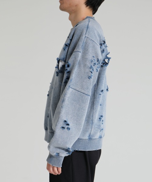 DELUXE（デラックス）の「Sabotage（スウェット・メンズ・ブラック/ブルー/グレー・X-LARGE/LARGE/MEDIUM/SMALL）」の11枚目の写真