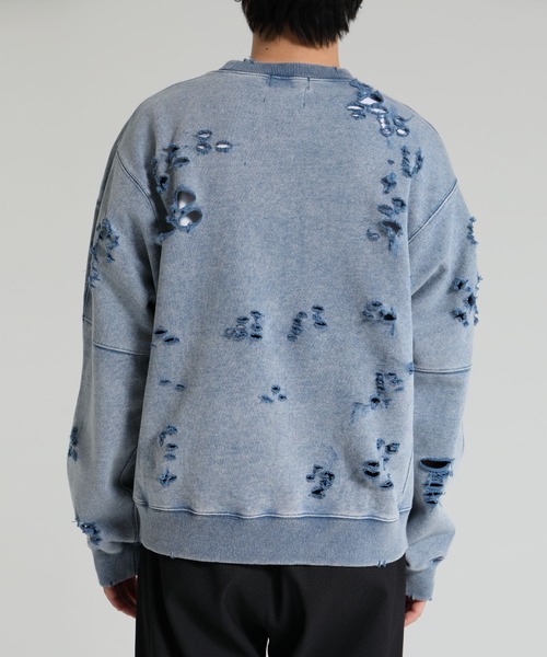 DELUXE（デラックス）の「Sabotage（スウェット・メンズ・ブラック/ブルー/グレー・X-LARGE/LARGE/MEDIUM/SMALL）」の12枚目の写真