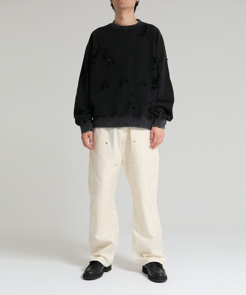 DELUXE（デラックス）の「Sabotage（スウェット・メンズ・ブラック/ブルー/グレー・X-LARGE/LARGE/MEDIUM/SMALL）」の14枚目の写真