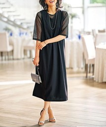ワンピース メッシュ タンクトップ」に該当するワンピース