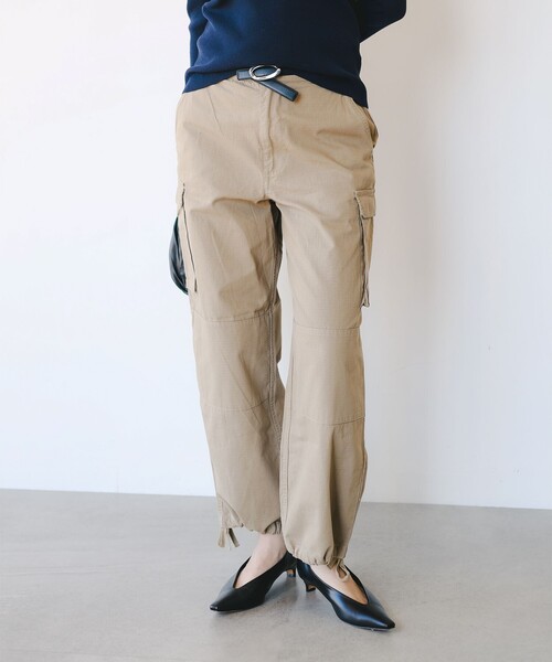 B:MING by BEAMS（ビーミングバイビームス）の「カーゴパンツ（S～M）（カーゴパンツ・レディース・カーキ/ブラウン系その他・MEDIUM/SMALL）」の5枚目の写真