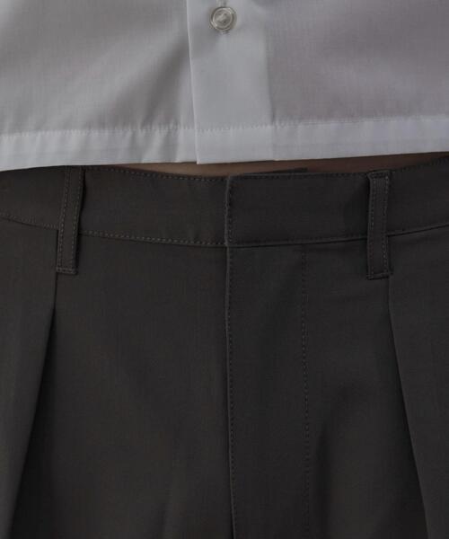 LUCY(ルーシー)の「LUCY/TRバギーショーツ(スラックス・メンズ・ダークグレー/ブラック・MEDIUM/LARGE)」の5枚目の写真