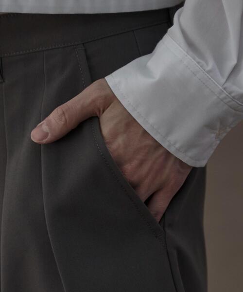 LUCY(ルーシー)の「LUCY/TRバギーショーツ(スラックス・メンズ・ダークグレー/ブラック・MEDIUM/LARGE)」の6枚目の写真