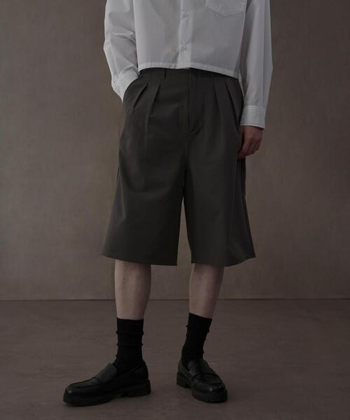 LUCY(ルーシー)の「LUCY/TRバギーショーツ(スラックス・メンズ・ダークグレー/ブラック・MEDIUM/LARGE)」の18枚目の写真