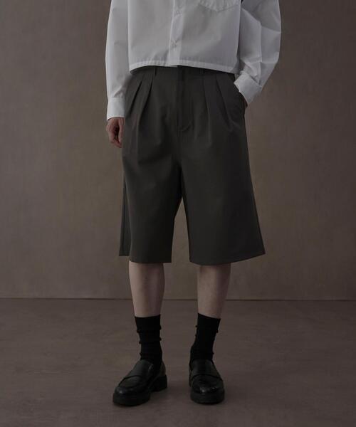 LUCY(ルーシー)の「LUCY/TRバギーショーツ(スラックス・メンズ・ダークグレー/ブラック・MEDIUM/LARGE)」の20枚目の写真