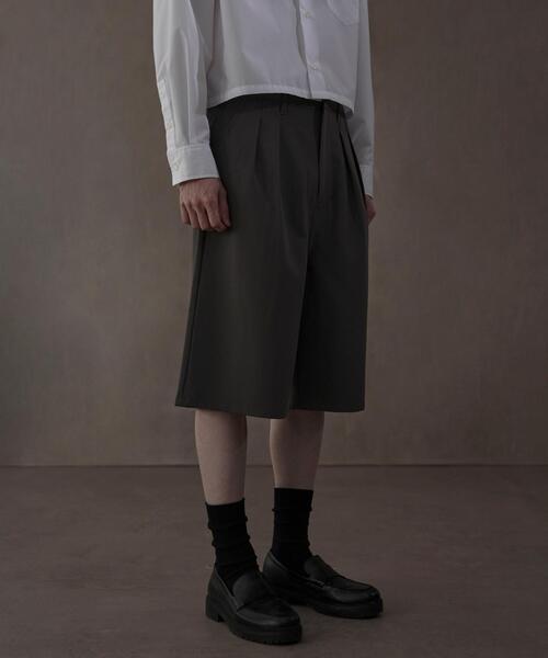 LUCY(ルーシー)の「LUCY/TRバギーショーツ(スラックス・メンズ・ダークグレー/ブラック・MEDIUM/LARGE)」の21枚目の写真