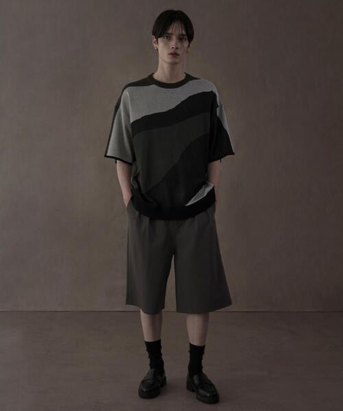 LUCY(ルーシー)の「LUCY/TRバギーショーツ(スラックス・メンズ・ダークグレー/ブラック・MEDIUM/LARGE)」の22枚目の写真