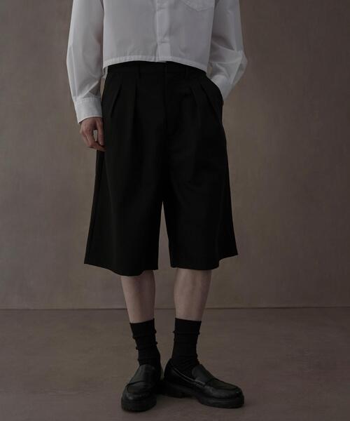 LUCY(ルーシー)の「LUCY/TRバギーショーツ(スラックス・メンズ・ダークグレー/ブラック・MEDIUM/LARGE)」の9枚目の写真