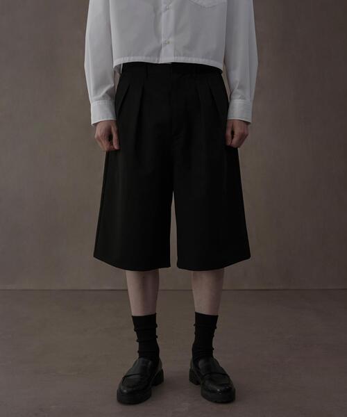 LUCY(ルーシー)の「LUCY/TRバギーショーツ(スラックス・メンズ・ダークグレー/ブラック・MEDIUM/LARGE)」の12枚目の写真