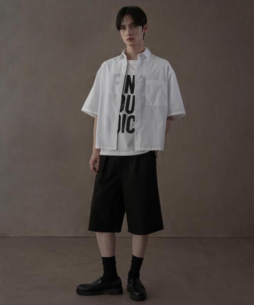 LUCY(ルーシー)の「LUCY/TRバギーショーツ(スラックス・メンズ・ダークグレー/ブラック・MEDIUM/LARGE)」の16枚目の写真