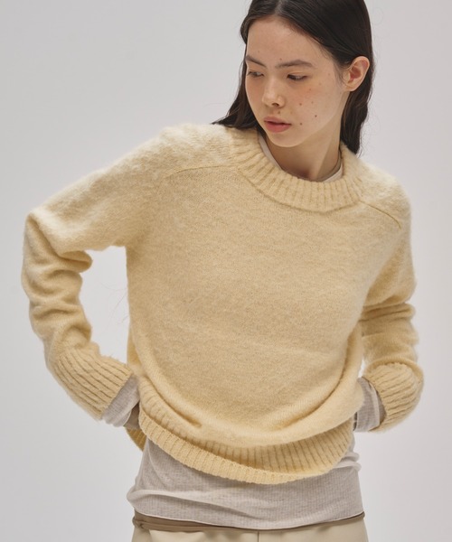 セール】Brashed Crewneck Knit（ニット/セーター）｜TODAYFUL