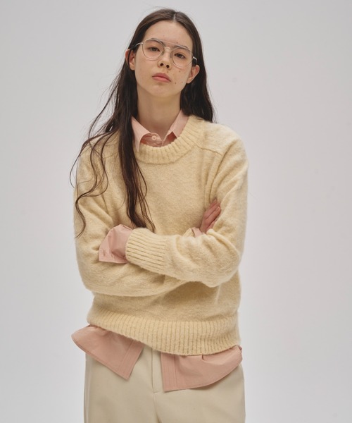 セール】Brashed Crewneck Knit（ニット/セーター）｜TODAYFUL
