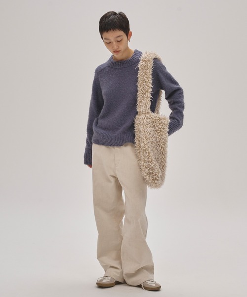 todayful ニット　１度着用美品　セーター Brashed Crewneck Knit（ニット/セーター）｜TODAYFUL（トゥデイフル