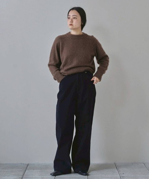 セール】Brashed Crewneck Knit（ニット/セーター）｜TODAYFUL