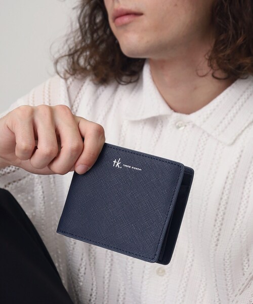 サフィアーノPVC二つ折り財布（財布）｜tk.TAKEO KIKUCHI（ティーケー