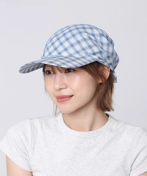 【cuteなモノトーンのギンガムチェック♡】CHANEL スカーフ 25SS】WOMEN ギンガムチェックスカーフ レッド