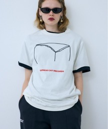 THROW by SLY | THROW MAYU KAKIHATA LOOSE T/SH 半袖 夏服 Tシャツ(Tシャツ/カットソー)