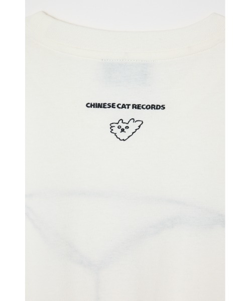 THROW by SLY（スローバイスライ）の「THROW MAYU KAKIHATA LOOSE T/SH 半袖 夏服 Tシャツ（Tシャツ/カットソー・レディース・ピンク/ライトブラック/オフホワイト・FREE）」の5枚目の写真