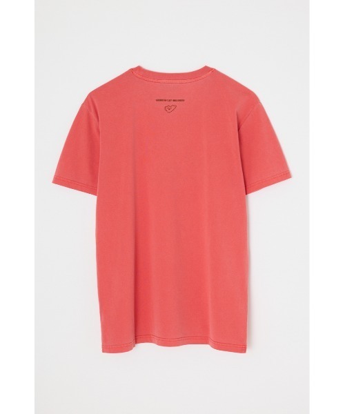 THROW by SLY（スローバイスライ）の「THROW MAYU KAKIHATA LOOSE T/SH 半袖 夏服 Tシャツ（Tシャツ/カットソー・レディース・ピンク/ライトブラック/オフホワイト・FREE）」の17枚目の写真