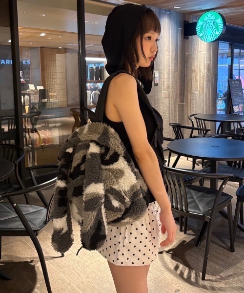 CRANK（クランク）の「【CRANK】TRUNK SHORTS / 【クランク】トラックショートパンツ（その他パンツ・レディース・ブラック/ホワイト/レッド・ONE SIZE）」の22枚目の写真