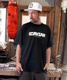 THE CAVIAR/キャビア 半袖Tシャツ フロントデザイン CV507-036