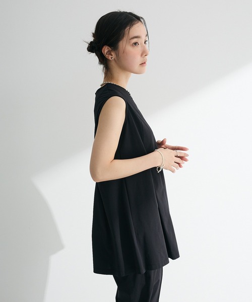 Sugar spoon（シュガースプーン）の「・SUGAR SPOON 【ラッシュガード】チュニック（チュニック・レディース・カーキ/ブラック/チャコールグレー・FREE）」の18枚目の写真